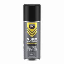 Elastinė purškiama guminė danga K2 Silgum, juoda, 400ml