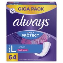 Higieniniai įklotai Always Daily Protect Long, 64 vnt.