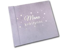 Rausva palinkėjimų knyga "Mano krikštynos", 30 lapų