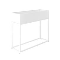 Metalinis vazonas FIORINA 100x30x80 - baltas