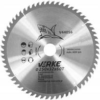Vidinė diskinė pjovimo plokštė medienai 250x32mm 60 dantų