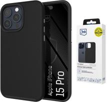 3mk Fortis MagCase dėklas iPhone 15 Pro, juodas