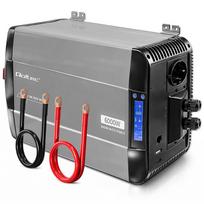Qoltec  Przetwornica napięcia Pure Sine Wave | 12V na 230V | 3000/6000W | LCD | USB | USB-C | Kompatybilna z LiFePO4 GEL AGM | 52693  | 5901878526935