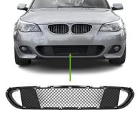 Centrinės Apatinės Grotelės + Dangteliai, komplektas skirtas BMW E60 / E61 su M-Tech / M-Pack bamperiu