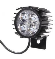 Žibintas 4 LED paspirtukui ar dviračiui su signalu 12-80V