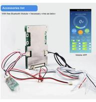 Išmanus Baterijos kontroleris BMS 13S 48V 30A su BT moduliu ir aplikacija