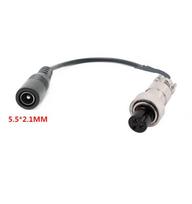 Įkrovimo laido adapteris iš 5.5 DC į GX12
