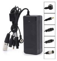 Įkroviklis 42V 2A (10S 36V baterijoms) GX16/GX12/DC5.5mm/Magnetic Mi4pro/XLR