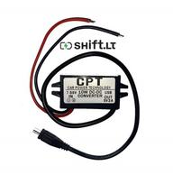 Įtampos keitiklis iš 7-50V į 5V 2A + microUSB