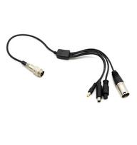 Įkrovimo laido adapteris GX16 į DC/XLR/GX12
