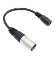 Įkrovimo jungties adapteris iš DC 2,1 mm x 5,5 mm į XLR 3 kontaktų