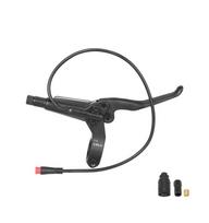 Stabdžiu rankena dešinės pusės NUTT Y5 380 mm stabdžių trosu, skirti „Kukirin G4 Max“ paspirtukui.