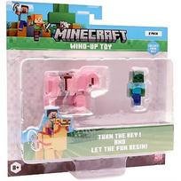 P.m.i. Kids World MINECRAFT S2 3D WIND-UP TOY - BABY ZOMBIE & PIG MC1015D