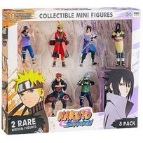 P.m.i. Kids World NARUTO SHIPPUDEN FIGURES - 8 PACK DELUXE EDITION VER. B NSH2070B