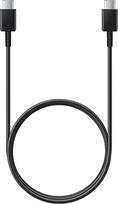 SAMSUNG USB 2.0 cable, USB-C male connector  USB-C male connector (black, 1 meter, charging with up to 60 watts)