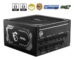 MSI Power Supply MAG A1250GL PCIE5 1250Watt