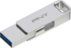 PNY 64GB Duo-Link USB-A / USB-C 3.2