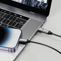 Tech-Protect UltraBoost Adapter, USB-A to USB-C, Black