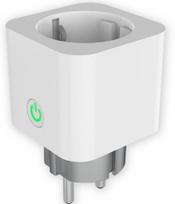 Gembird Viedā Rozete Smart Power Socket with Power Metering, White