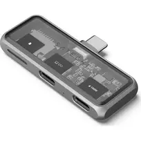 Satechi Adapter HUB 3-in-1 USB-C Mobile XR ST-HXRSDM space gray