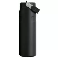 Stanley Thermos bottle with strawThe IceFlow Bottle Flip Straw 2.0 0.7L black, version 2.0