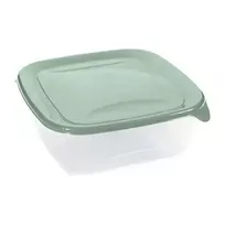 Curver 1.7L Fresh AND Go green square food container