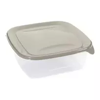 Curver 1.7L Fresh AND Go beige square food container