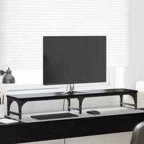 Monitoriaus laikiklis Juodas ąžuolas 105 x 23 x 155 cm