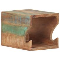 Prie sienos montuojamas dviračių stovas 35x25x25cm mediena