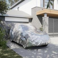Automobilio uždangalas visureigiui sidabrinis XL dydžio