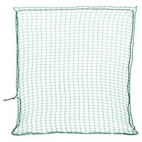 Priekabos tinklas su elastine virve žalias 3x3m PP