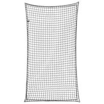 Priekabos tinklas su elastine virve juodas 45x25m PP