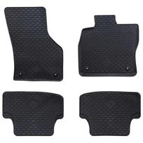 Automobilių kilimėlis 4 pcs Juodas tinka Audi A3 2012-2020 Guma