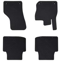 Automobilių kilimėlis 4 pcs Juoda tinka VW PASSAT B9 TDI 2024-