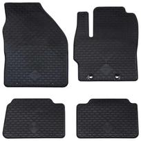 Automobilių kilimėlis 4 pcs Juoda tinka Toyota YARIS 2020- Guma