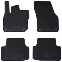 Automobilių kilimėlis 4 pcs Juoda tinka VW TIGUAN TDI 2024-