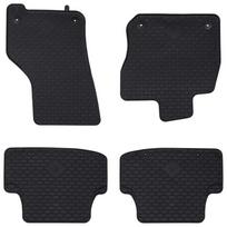 Automobilių kilimėlis 4 pcs Juoda tinka VW GOLF VIII MHEV 2020-