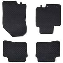 Automobilių kilimėlis 4 pcs Juoda Tinka Hyundai i20 2020- Guma