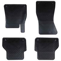 Automobilių kilimėlis 4 pcs Juoda Guma