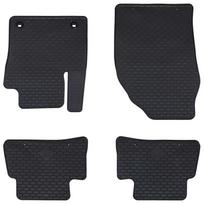 Automobilių kilimėlis 4 pcs Juoda Guma