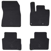 Automobilių kilimėlis 4 pcs Juoda tinka Nissan QASHQAI 2021-