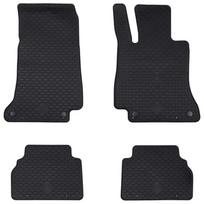Automobilių kilimėlis 4 pcs Juoda Guma