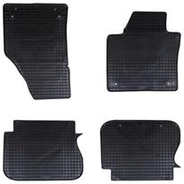 Automobilių kilimėlis 4 pcs Juodas Guma