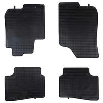 Automobilių kilimėlis 4 pcs Juodas Guma