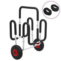 SUP vežimėlis 2 banglentėms aliuminis 90 kg