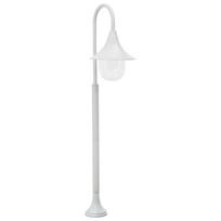 Sodo šviestuvas baltas 120 cm aliuminis E27