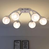 Lubų šviestuvas su 6 LED lemputėmis G9 240 W