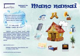 Mano namai. Ugdomasis loto žaidimas 2–7 metų vaikams