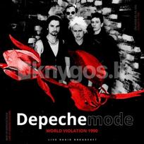 Vinilinė plokštelė LP DEPECHE MODE „World Violation 1990“ Live radio Broadcast
