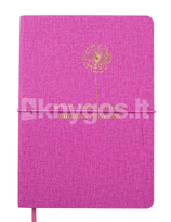 Knyga su gumute NICE A5 96l lang., avietės sp.
